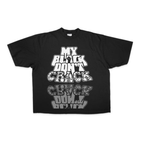 MY BLACK DON'T CRACK 2 Men's Crop Top